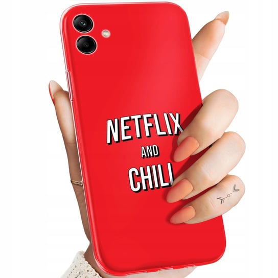 ETUI DO SAMSUNG GALAXY A04 / M13 5G WZORY NETFLIX SERIALE FILMY KINO CASE Samsung Electronics