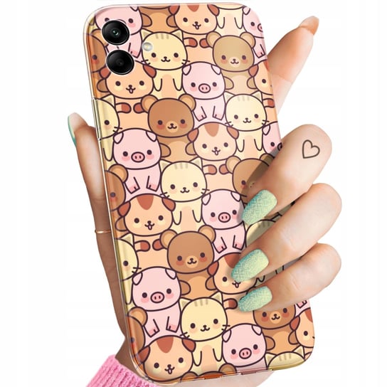 Etui Do Samsung Galaxy A04 / M13 5G Wzory Zwierzęta Pieski Kotki Lamy Case Samsung Electronics