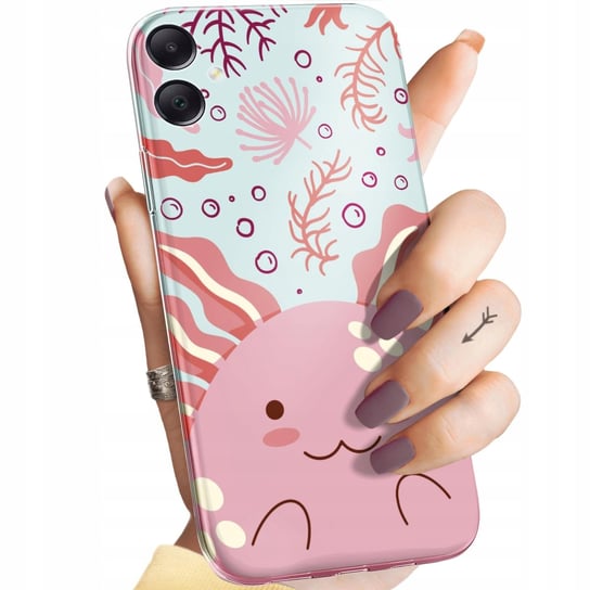 Etui Do Samsung Galaxy A05 Wzory Axolotl Aksolotl Z Aksolotlem Obudowa Case Samsung Electronics