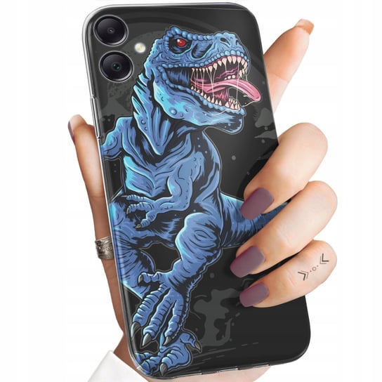 Etui Do Samsung Galaxy A05 Wzory Dinozaury Reptilia Prehistoryczne Obudowa Samsung Electronics