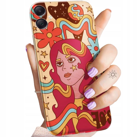 ETUI DO SAMSUNG GALAXY A05 WZORY HIPPIE PEACE HIPPISI OBUDOWA POKROWIEC Samsung Electronics