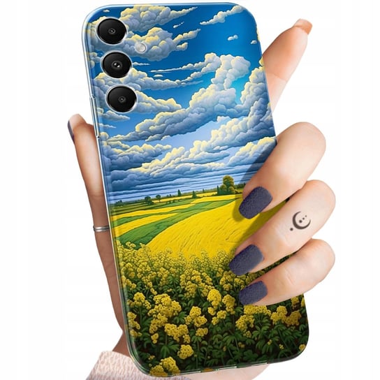 Etui Do Samsung Galaxy A05S Wzory Chmury Niebo Błękit Obudowa Pokrowiec Samsung