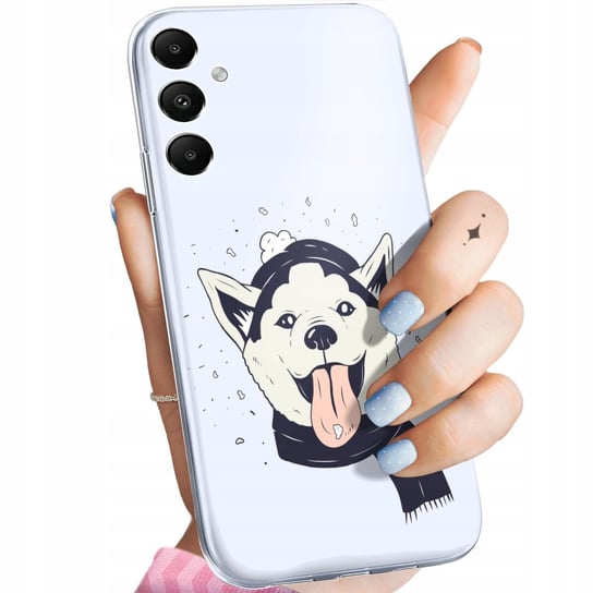 ETUI DO SAMSUNG GALAXY A05S WZORY HUSKY PSY PIESKI OBUDOWA POKROWIEC CASE Samsung Electronics