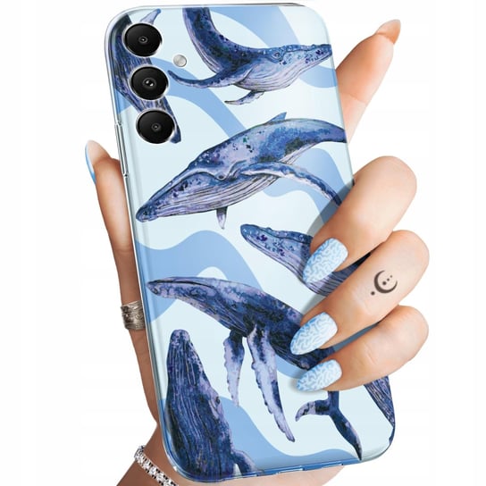 ETUI DO SAMSUNG GALAXY A05S WZORY MORZE FALE WODA AQUA OBUDOWA POKROWIEC Samsung Electronics