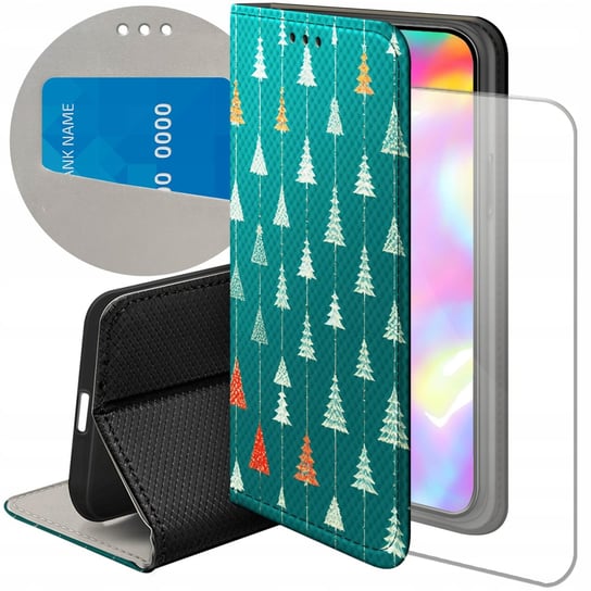 Etui Do Samsung Galaxy A10 Wzory Choinka Święta Boże Narodzenie Case +Szkło Hello Case