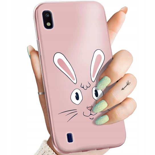 Etui Do Samsung Galaxy A10 Wzory Królik Zając Bunny Obudowa Pokrowiec Case Samsung
