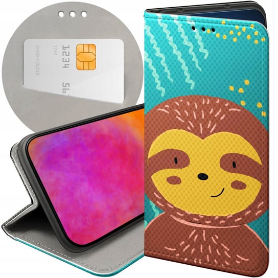 Etui Do Samsung Galaxy A10 Wzory Leniwiec Śmieszne Wewnętrzne Zwierzę Case Samsung Electronics