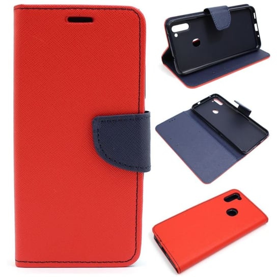 Etui Do Samsung Galaxy A11 / M11 Czerwone Fancy Pokrowiec Case GSM-HURT