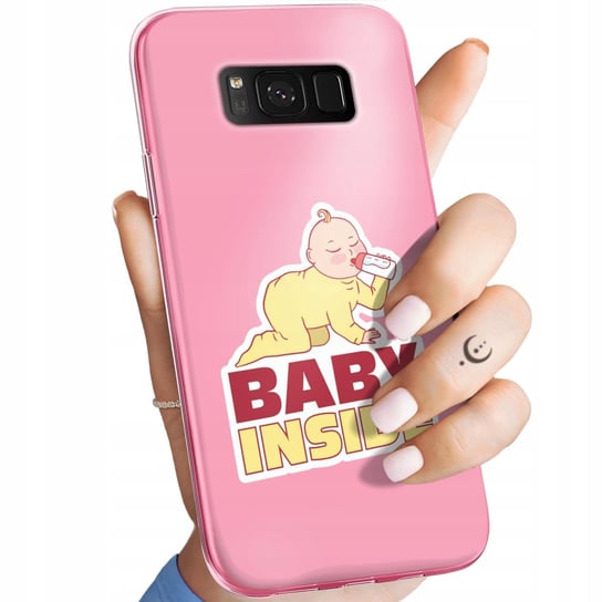 ETUI DO SAMSUNG GALAXY A11 WZORY CIĄŻOWE PREGNANT BABY SHOWER OBUDOWA CASE Samsung Electronics