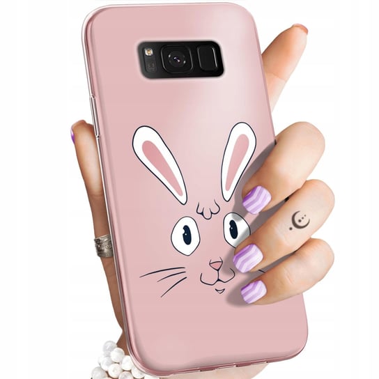 Etui Do Samsung Galaxy A11 Wzory Królik Zając Bunny Obudowa Pokrowiec Case Samsung