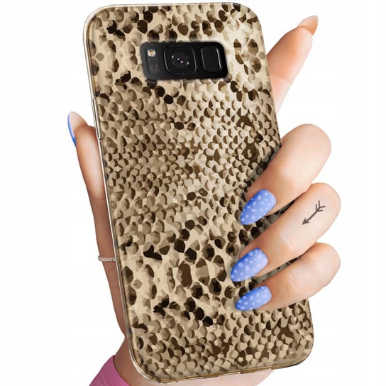 Etui Do Samsung Galaxy A11 Wzory Wąż Skóra Węża Snake Obudowa Pokrowiec Samsung Electronics