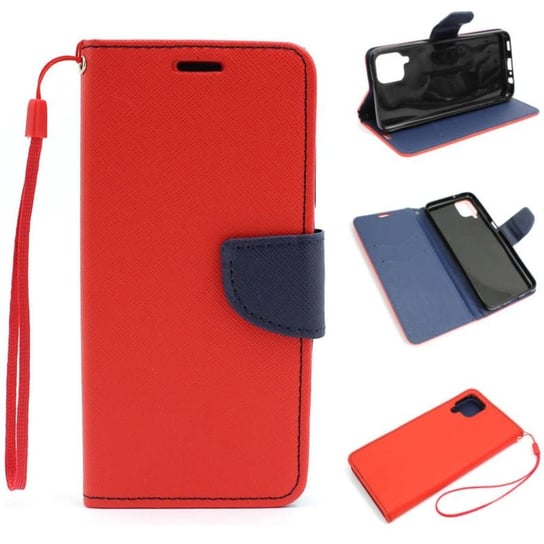 Etui Do Samsung Galaxy A12 A125 / M12 M127 Czerwone Fancy Pokrowiec Case GSM-HURT