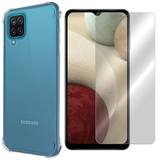 Etui Do Samsung Galaxy A12 Sm-A125 Air + Szkło 9H VegaCom