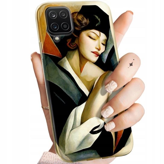 Etui Do Samsung Galaxy A12 Wzory Art Deco Łempicka Tamara Barbier Obudowa Samsung