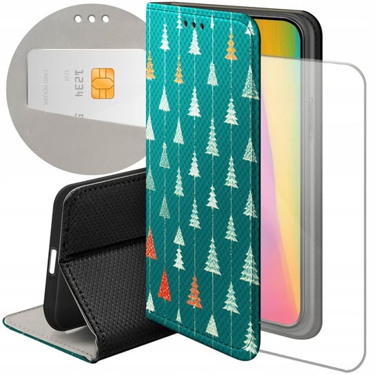 Etui Do Samsung Galaxy A12 Wzory Choinka Święta Boże Narodzenie Case +Szkło Hello Case
