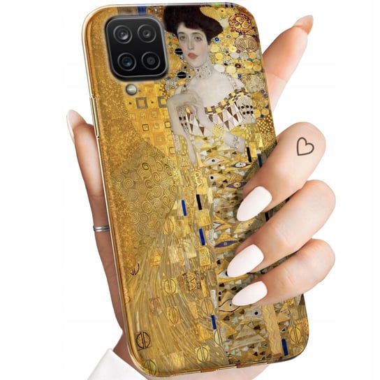 Etui Do Samsung Galaxy A12 Wzory Klimt Gustav Pocałunek Obudowa Pokrowiec Samsung