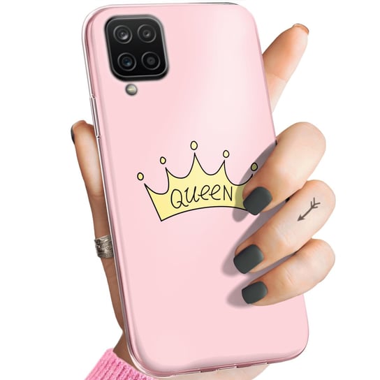 Etui Do Samsung Galaxy A12 Wzory Księżniczka Queen Princess Obudowa Case Samsung Electronics