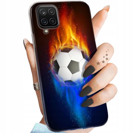 Etui Do Samsung Galaxy A12 Wzory Sport Piłkarskie Piłka Nożna Obudowa Case Samsung