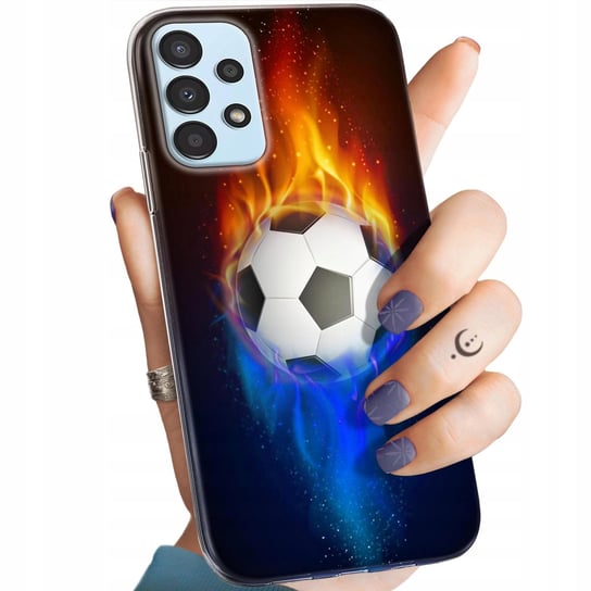 Etui Do Samsung Galaxy A13 4G Wzory Sport Piłkarskie Piłka Nożna Obudowa Samsung