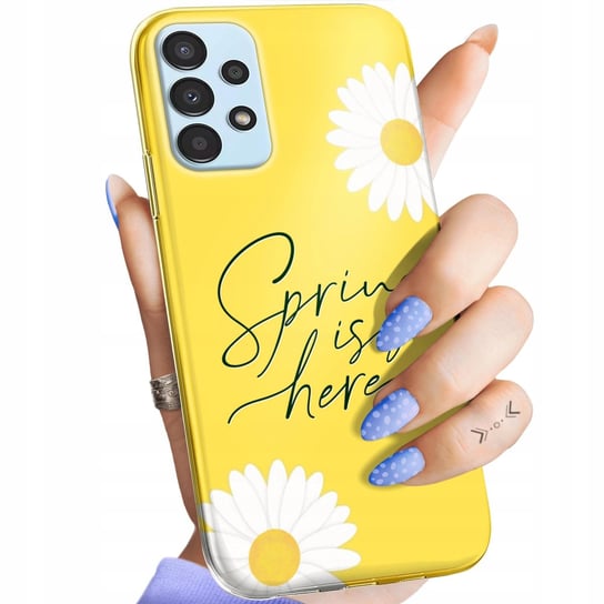Etui Do Samsung Galaxy A13 4G Wzory Wiosna Wiosenne Spring Obudowa Case Samsung