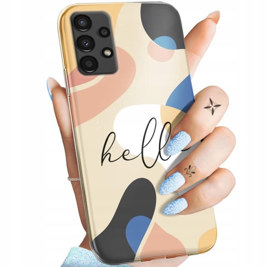 Etui Do Samsung Galaxy A13 5G Wzory Abstrakcja Kolory Kształty Obudowa Samsung Electronics