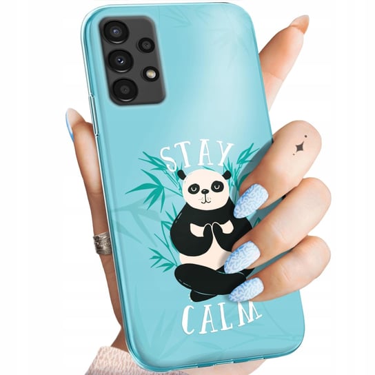 Etui Do Samsung Galaxy A13 5G Wzory Panda Bambus Pandy Obudowa Pokrowiec Samsung Electronics