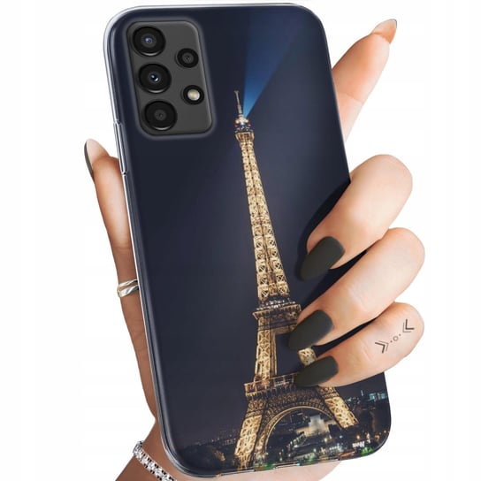 Etui Do Samsung Galaxy A13 5G Wzory Paryż Francja Eiffel Obudowa Pokrowiec Samsung Electronics