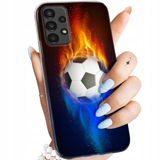 Etui Do Samsung Galaxy A13 5G Wzory Sport Piłkarskie Piłka Nożna Obudowa Samsung
