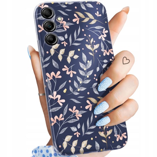 Etui Do Samsung Galaxy A14 5G Wzory Floral Botanika Bukiety Obudowa Case Samsung Electronics