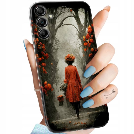 Etui Do Samsung Galaxy A14 5G Wzory Jesień Liście Autumn Obudowa Pokrowiec Samsung