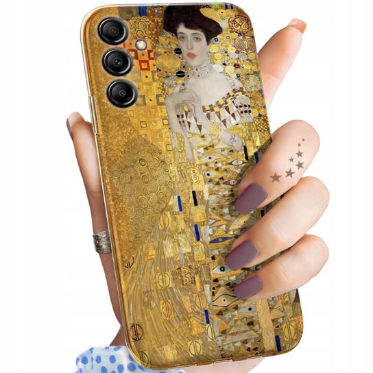 Etui Do Samsung Galaxy A14 5G Wzory Klimt Gustav Pocałunek Obudowa Case Samsung Electronics