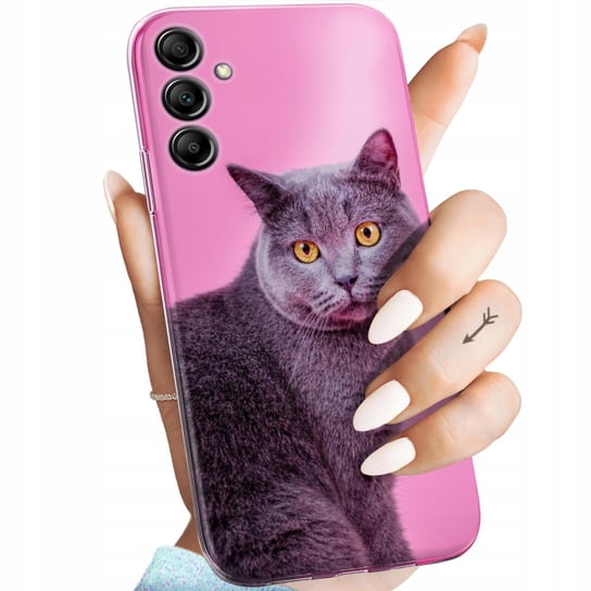 Etui Do Samsung Galaxy A14 5G Wzory Koty Kotki Kociaki Obudowa Pokrowiec Samsung