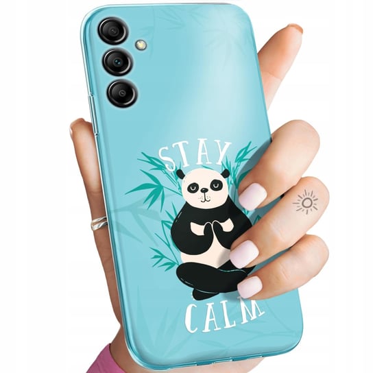 Etui Do Samsung Galaxy A14 5G Wzory Panda Bambus Pandy Obudowa Pokrowiec Samsung