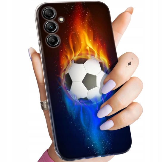 Etui Do Samsung Galaxy A14 5G Wzory Sport Piłkarskie Piłka Nożna Obudowa Samsung Electronics