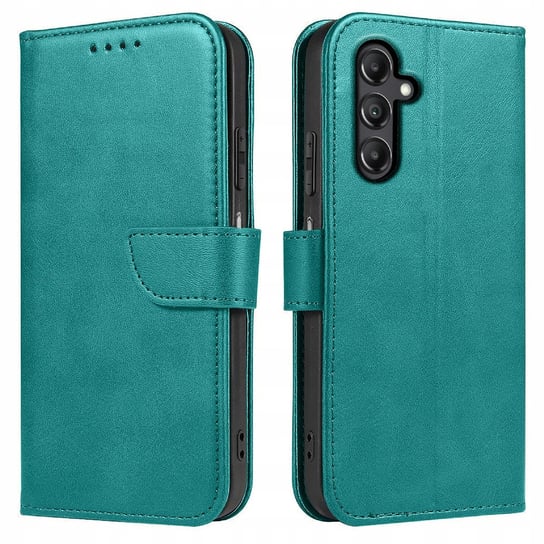 Etui do Samsung Galaxy A14 |A14 5G Skórzane +Szkło Krainagsm