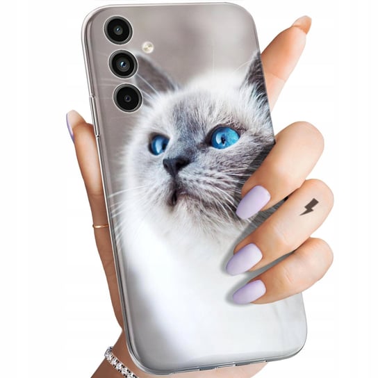 Etui Do Samsung Galaxy A15 Wzory Animals Zdjęcia Zwierzęta Obudowa Case Samsung