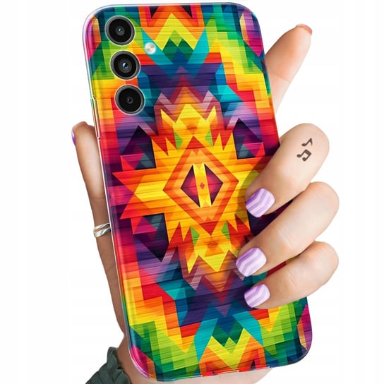 ETUI DO SAMSUNG GALAXY A15 WZORY AZTECKIE AZTEC AZTECY OBUDOWA POKROWIEC Samsung Electronics