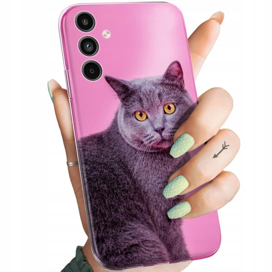 Etui Do Samsung Galaxy A15 Wzory Koty Kotki Kociaki Obudowa Pokrowiec ...