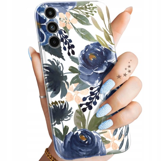 Etui Do Samsung Galaxy A15 Wzory Kwiaty Kwieciste Flower Obudowa Pokrowiec Samsung Electronics