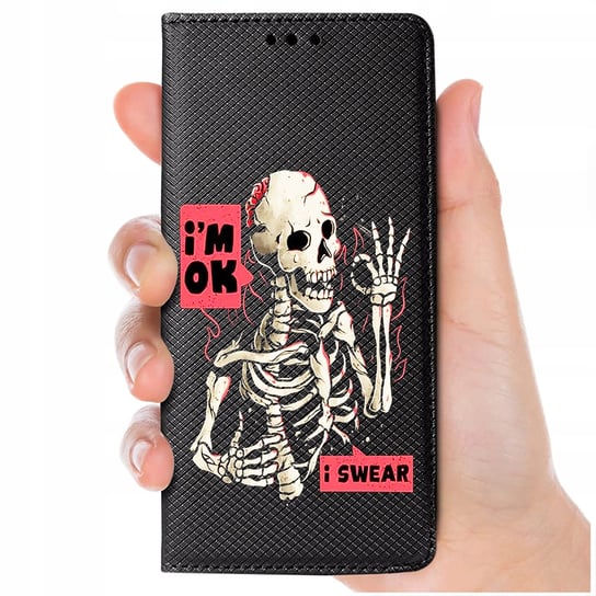 Etui do Samsung Galaxy A16 5G MAGNET WZORY CASE PORTFEL + SZKŁO 9H Krainagsm