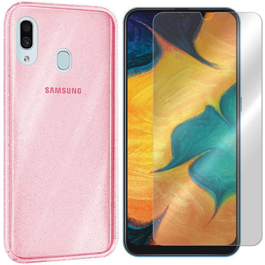 Etui Do Samsung Galaxy A20 Sm-A205 Dust + Szkło 9H VegaCom