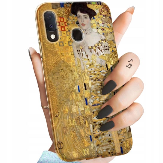 Etui Do Samsung Galaxy A20E Wzory Klimt Gustav Pocałunek Obudowa Pokrowiec Samsung