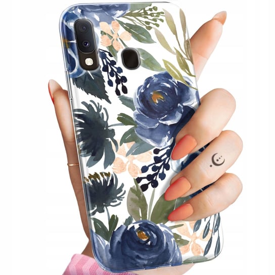 Etui Do Samsung Galaxy A20E Wzory Kwiaty Kwieciste Flower Obudowa Pokrowiec Samsung Electronics