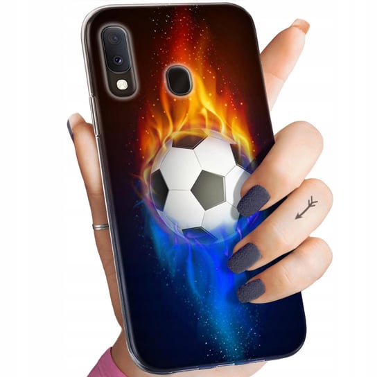Etui Do Samsung Galaxy A20E Wzory Sport Piłkarskie Piłka Nożna Obudowa Case Samsung