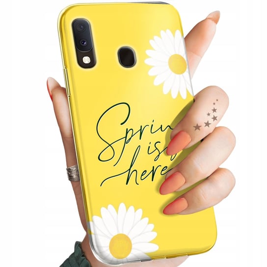 Etui Do Samsung Galaxy A20E Wzory Wiosna Wiosenne Spring Obudowa Pokrowiec Samsung Electronics