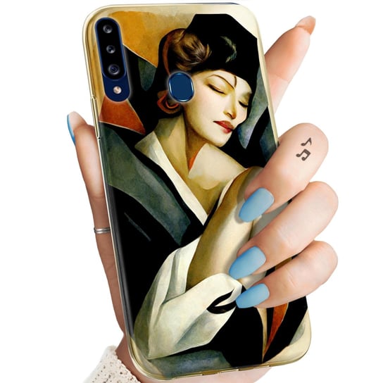 Etui Do Samsung Galaxy A20S Wzory Art Deco Łempicka Tamara Barbier Obudowa Samsung
