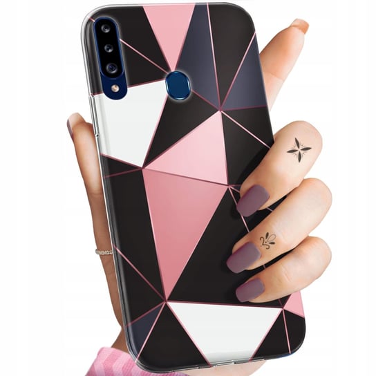 Etui Do Samsung Galaxy A20S Wzory Mozaika Sztuka Kolorowa Obudowa Pokrowiec Samsung Electronics