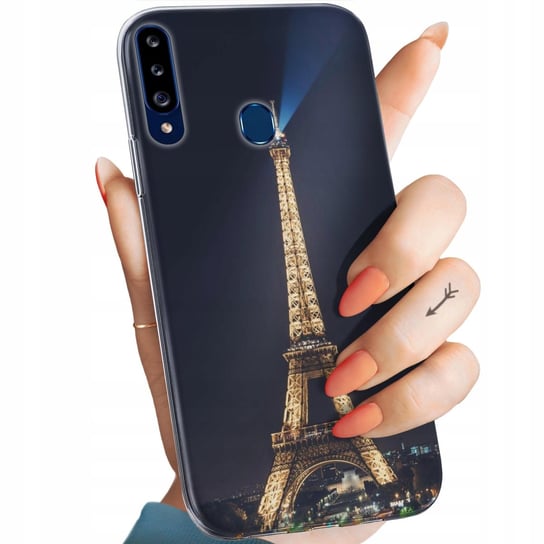 Etui Do Samsung Galaxy A20S Wzory Paryż Francja Eiffel Obudowa Pokrowiec Samsung Electronics