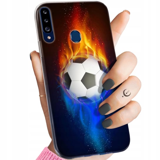 Etui Do Samsung Galaxy A20S Wzory Sport Piłkarskie Piłka Nożna Obudowa Case Samsung