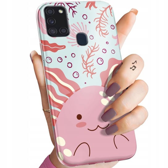 Etui Do Samsung Galaxy A21S Wzory Axolotl Aksolotl Z Aksolotlem Obudowa Samsung Electronics